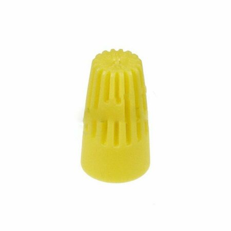 AMERICAN IMAGINATIONS Yellow Plastic Twist-On Wire Connector AI-37350
